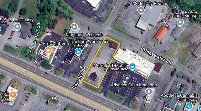 1400 E Stone Dr, Kingsport, TN à vendre - Aérien - Image 1 de 4