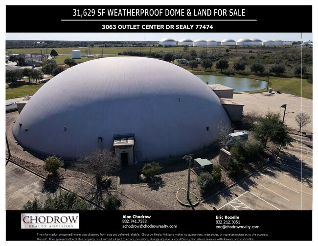 Plus de détails pour 3063 Outlet Center Dr, Sealy, TX - Flex à vendre