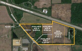 Plus de détails pour I-90 Logistics Park, Hampshire, IL - Terrain à vendre