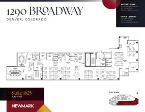 1290 Broadway, Denver, CO à louer Plan d’étage- Image 1 de 1