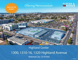 Plus de détails pour 1320 Highland Ave, National City, CA - Commerce de détail à vendre