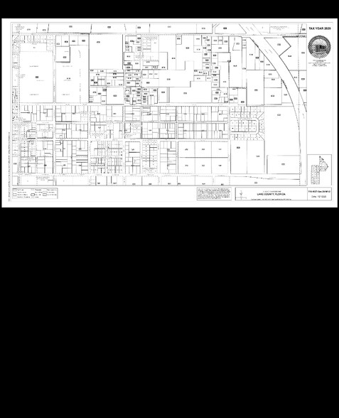 130-138 E 5th Ave, Mount Dora, FL à louer - Plan cadastral - Image 3 de 3