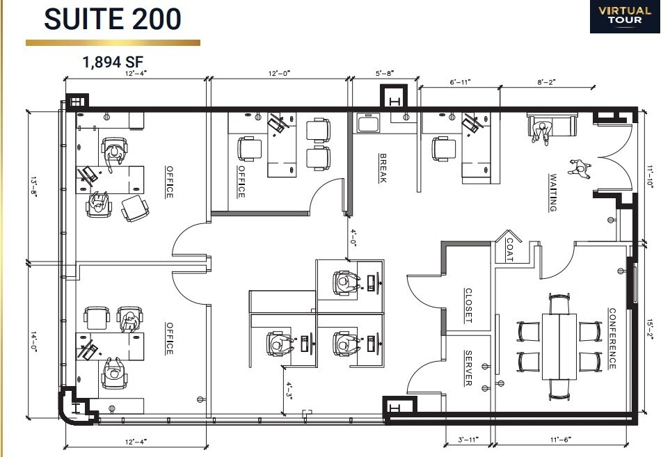 150 Motor Pkwy, Hauppauge, NY à louer Plan d  tage- Image 1 de 1