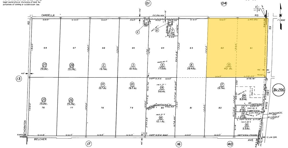 3893 N Highway 59 Hwy, Merced, CA à louer - Plan cadastral - Image 3 de 3