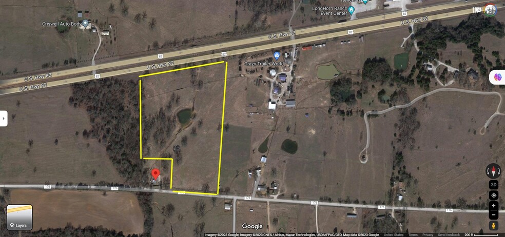 TBD E US 82 -15.45 Acres hwy, Whitesboro, TX à vendre - Photo principale - Image 1 de 4