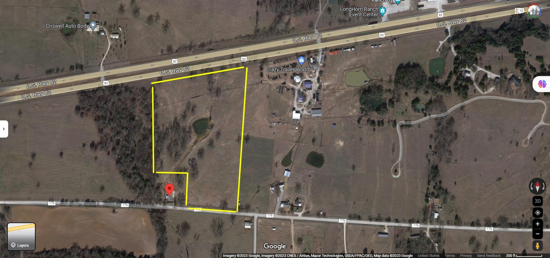 TBD E US 82 -15.45 Acres hwy, Whitesboro, TX à vendre Photo principale- Image 1 de 5