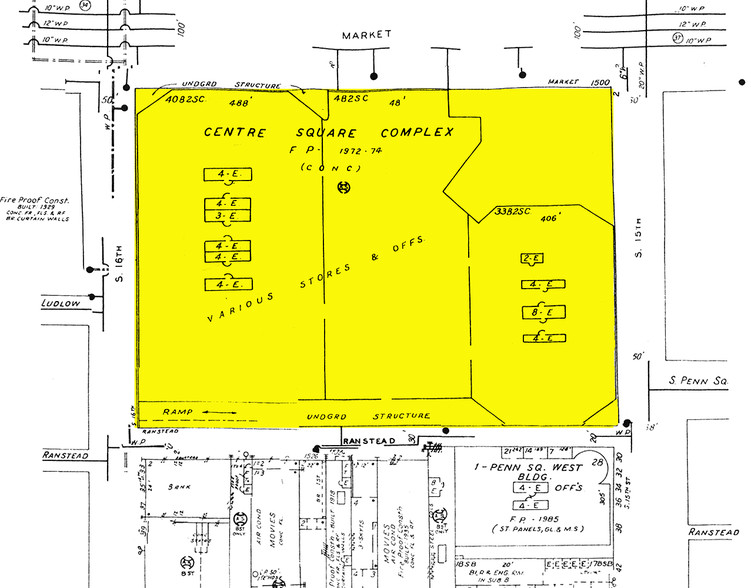 1500 Market St, Philadelphia, PA for lease - Plat Map - Image 2 of 11