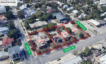 415 Blanco Rd, San Antonio, TX - AERIAL  map view - Image1