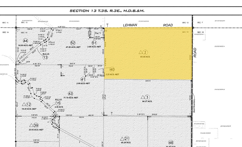 4890 W Lehman Rd, Tracy, CA à vendre - Plan cadastral - Image 1 de 1