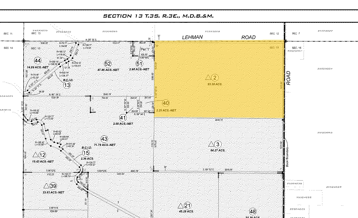 4890 W Lehman Rd, Tracy, CA à vendre Plan cadastral- Image 1 de 1