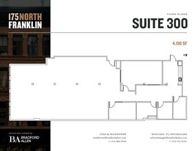 175 N Franklin St, Chicago, IL for lease Floor Plan- Image 2 of 13