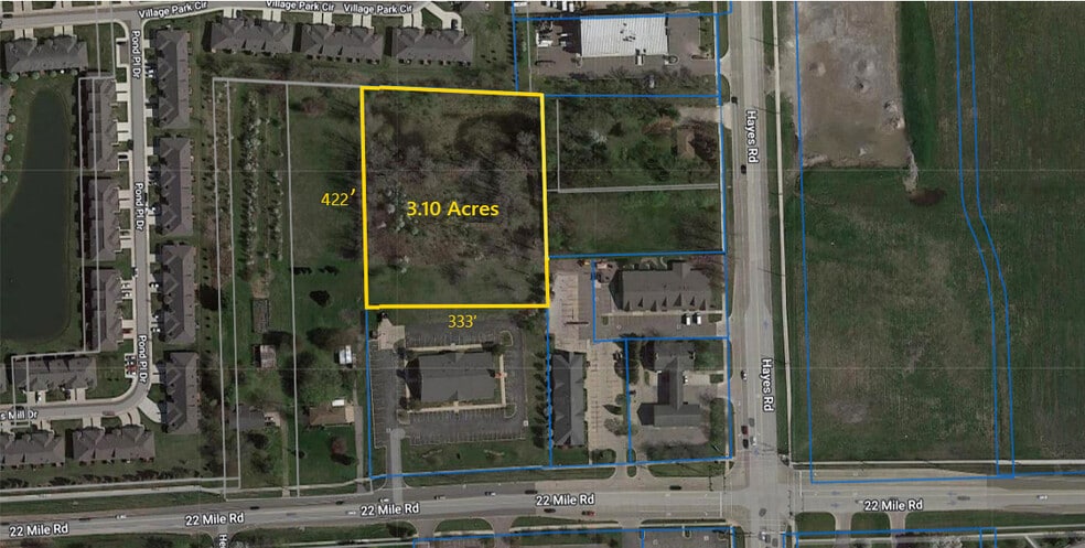 22 Mile Rd, Shelby Township, MI for sale - Building Photo - Image 1 of 1