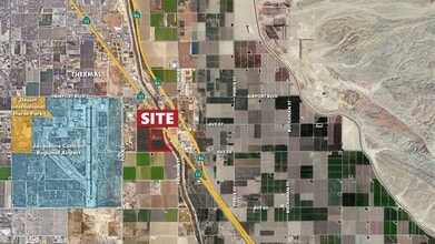 Fillmore st, Thermal, CA - AÉRIEN  Vue de la carte - Image1