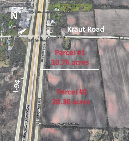 E Frontage Rd, Mount Pleasant, WI for sale - Building Photo - Image 1 of 1