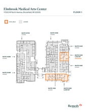 17000 W North Ave, Brookfield, WI for lease Floor Plan- Image 1 of 3