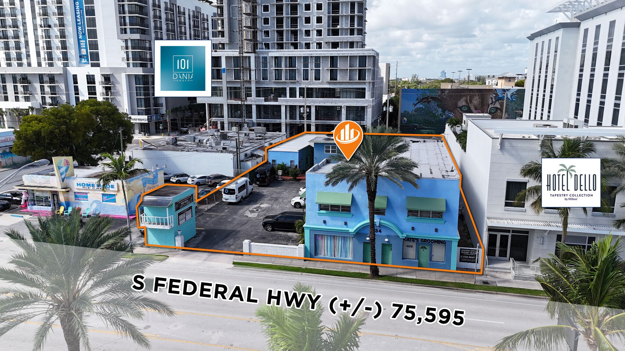 34-38 S Federal Hwy, Dania Beach, FL à vendre Photo du bâtiment- Image 1 de 7