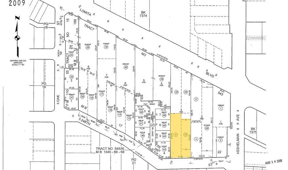 2020 Lomita Blvd, Lomita, CA à louer - Plan cadastral - Image 1 de 1