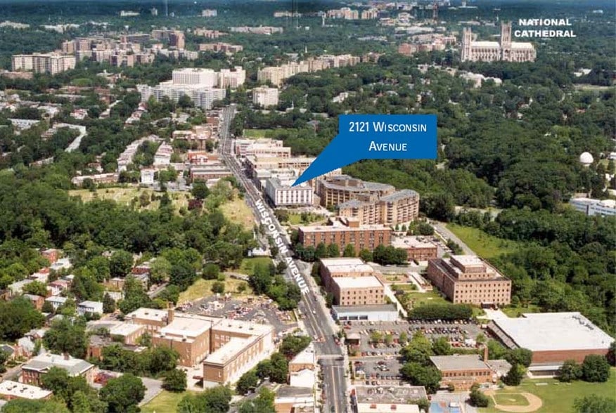 2121 Wisconsin Ave NW, Washington, DC à louer - Aérien - Image 2 de 8
