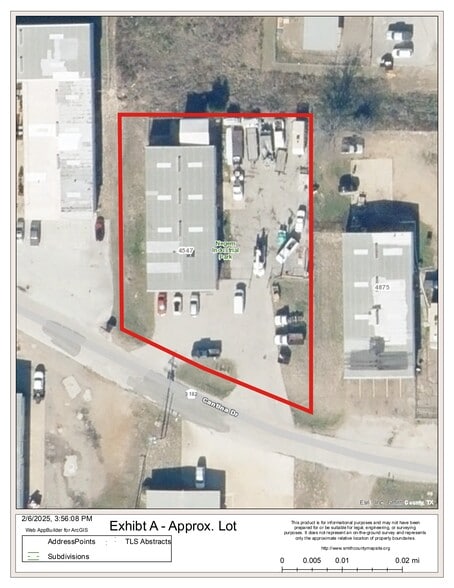 4547 Cantina Dr, Tyler, TX for lease - Site Plan - Image 1 of 10