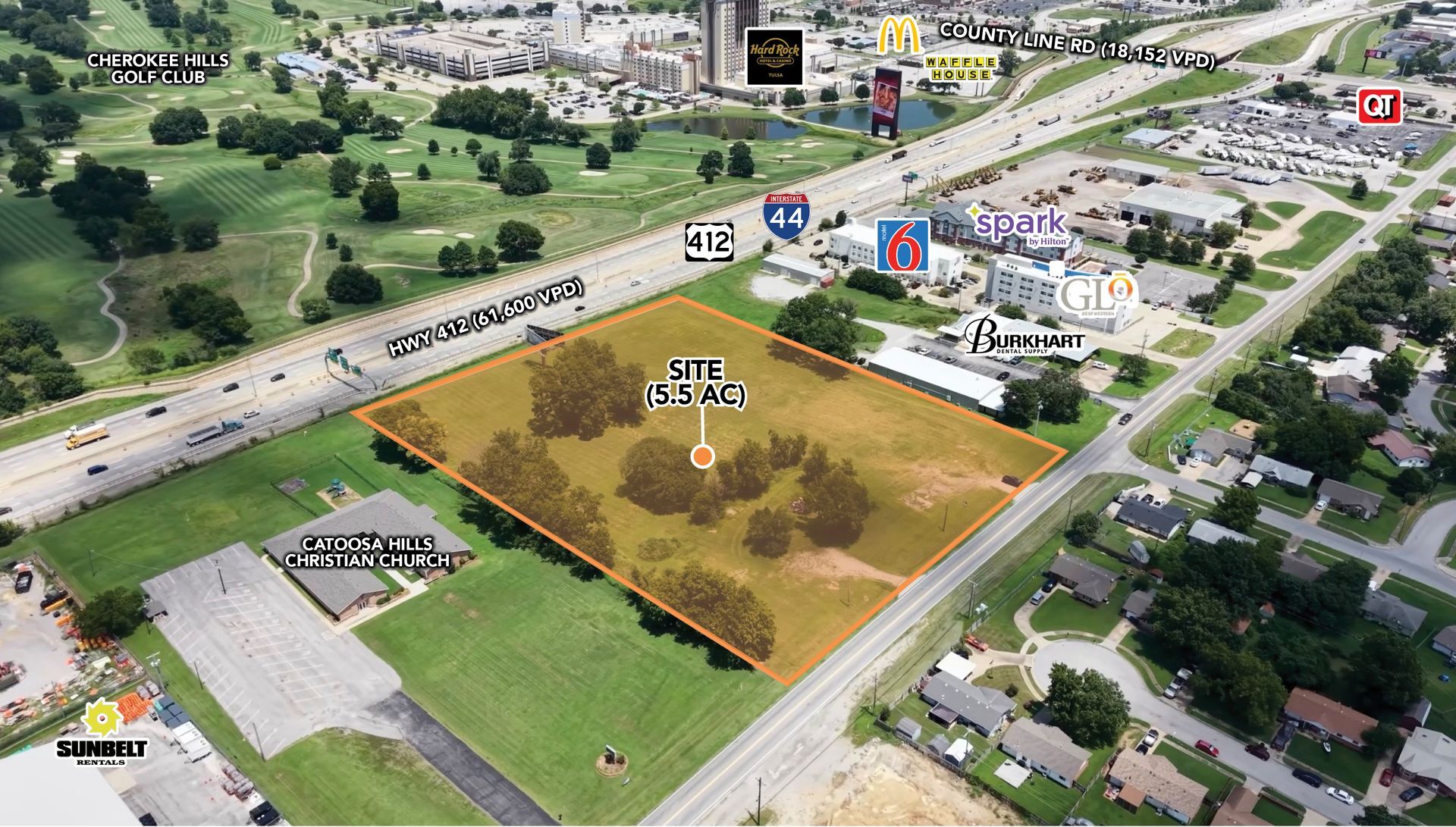 18415 E Admiral Pl, Catoosa, OK for sale Building Photo- Image 1 of 5