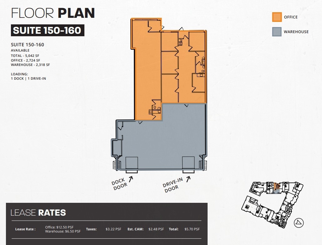 9201 E Bloomington Fwy, Bloomington, MN for lease Floor Plan- Image 1 of 3