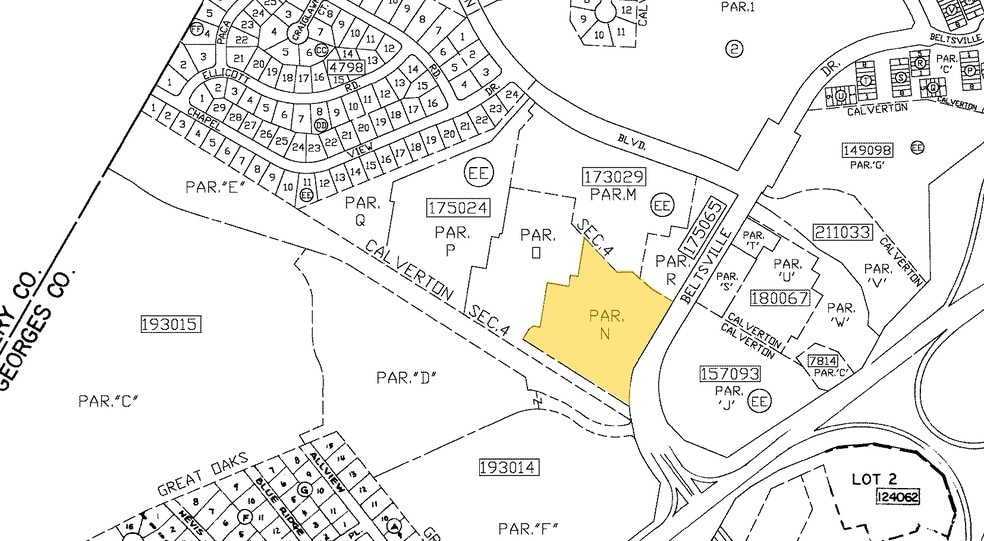 11700 Beltsville Dr, Beltsville, MD for lease - Plat Map - Image 2 of 59