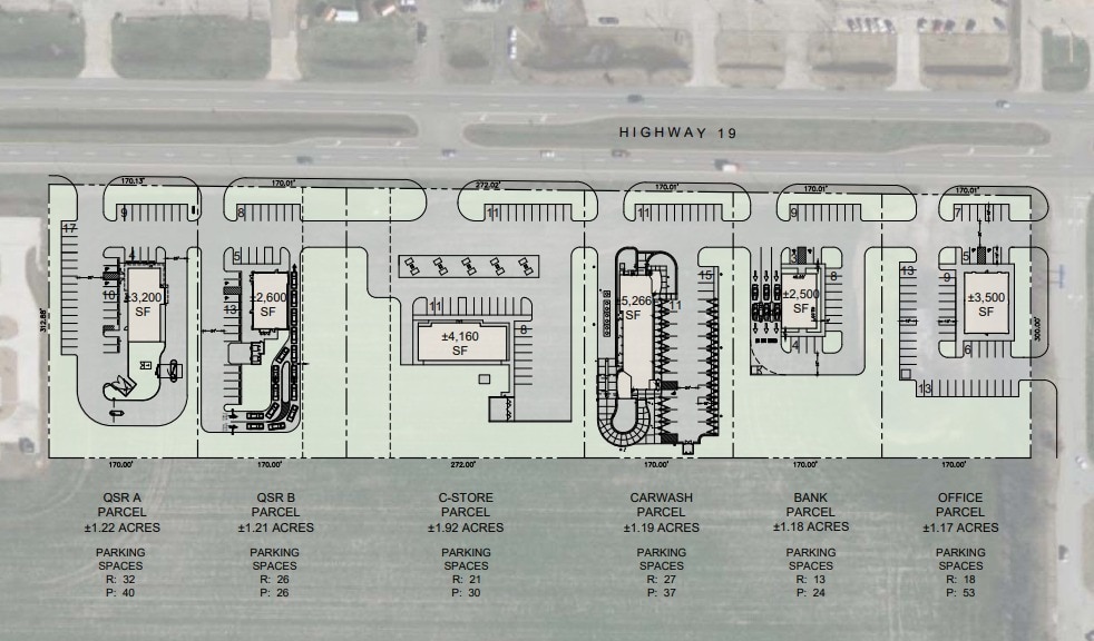 2008 W Grant Ave, Pauls Valley, OK for sale - Site Plan - Image 3 of 3