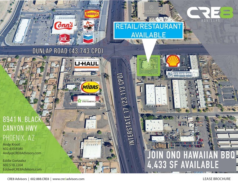 8941 N Black Canyon Hwy, Phoenix, AZ à louer - Photo du bâtiment - Image 1 de 5
