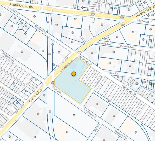 4230 Gravois Ave, Saint Louis, MO à louer - Plan cadastral - Image 2 de 2