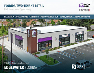 More details for 1308 Ridgewood ave, Edgewater, FL - Retail for Sale