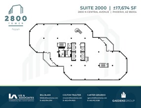 2800 N Central Ave, Phoenix, AZ for lease Floor Plan- Image 1 of 1