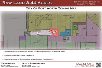 Plus de détails pour 1480 Avondale-Haslet rd, Haslet, TX - Terrain à vendre