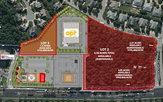 More details for Harbour View Boulevard at Harbour Pointe Dr, Suffolk, VA - Land for Sale