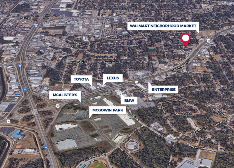 2694 Government Blvd, Mobile, AL for lease - Building Photo - Image 3 of 3