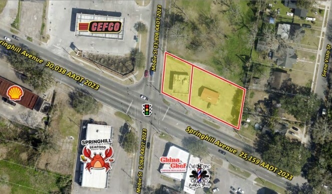 2660-2662 Spring Hill Ave, Mobile, AL for sale - Building Photo - Image 2 of 2