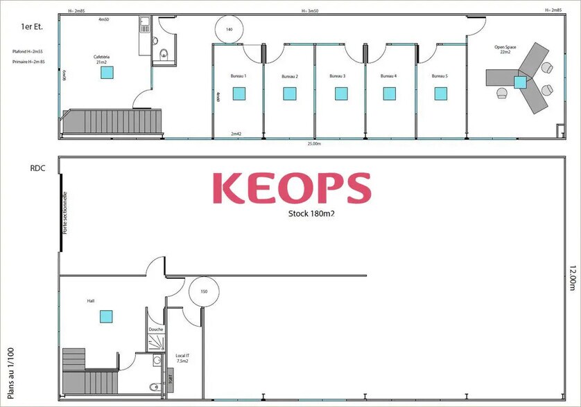 Flex dans Toulouse à louer - Plan d’étage - Image 3 de 7
