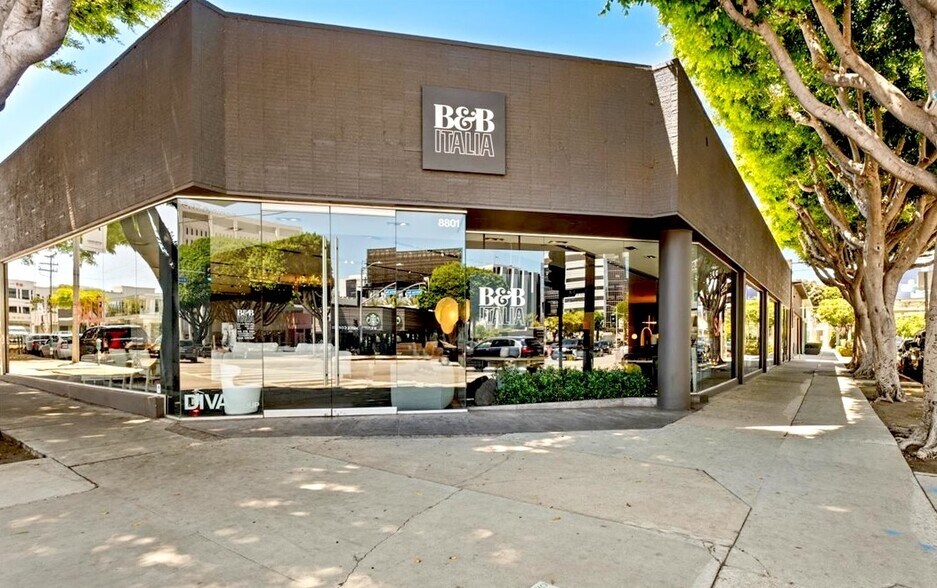 8801 Beverly Blvd, Los Angeles, CA à louer - Photo du bâtiment - Image 1 de 7