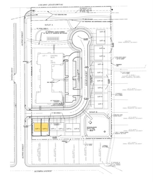 2402-2466 Lillie Ct, Longmont, CO for sale - Plat Map - Image 3 of 9