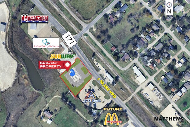 Plus de détails pour 405 State 171 Hwy, Godley, TX - Commerce de détail à louer