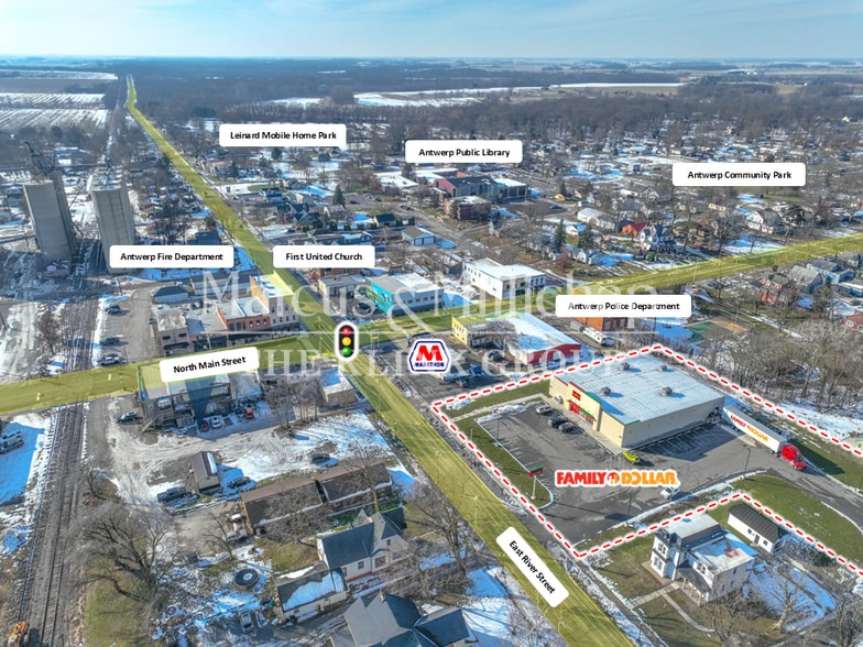 106 E River St, Antwerp, OH à vendre - Photo du bâtiment - Image 2 de 3