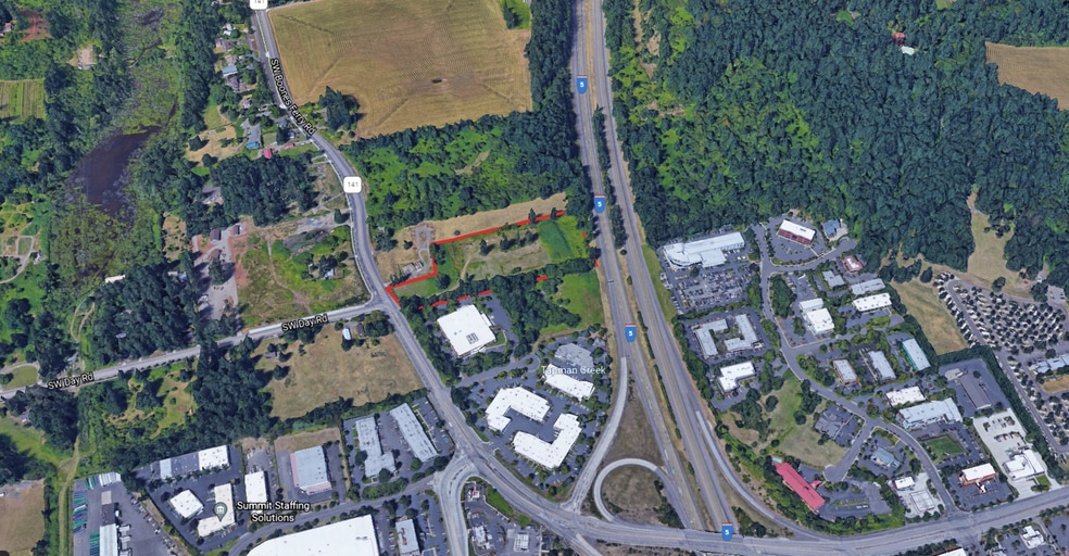 24830 SW Boones Ferry Rd, Tualatin, OR for lease - Aerial - Image 2 of 2