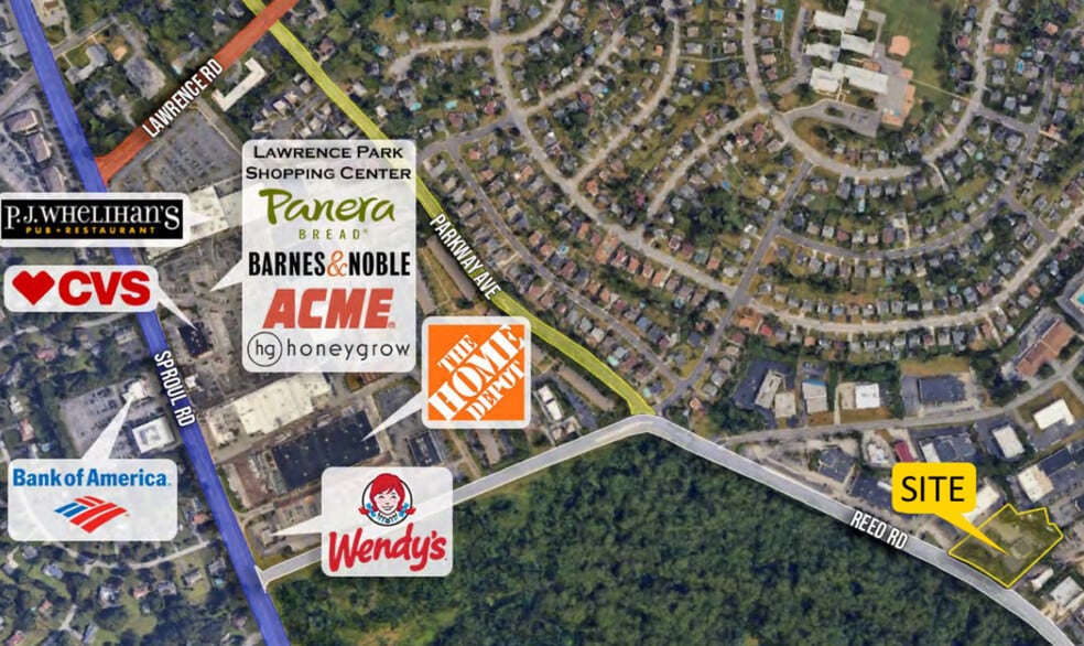 390 Reed Rd, Broomall, PA for lease - Building Photo - Image 2 of 5