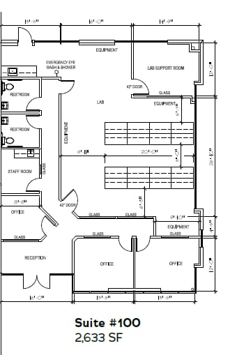 7090 Miratech Dr, San Diego, CA à louer Plan d’étage- Image 1 de 1