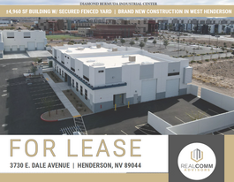 4,960 SF Building w/ Secured Fenced Yard - Warehouse