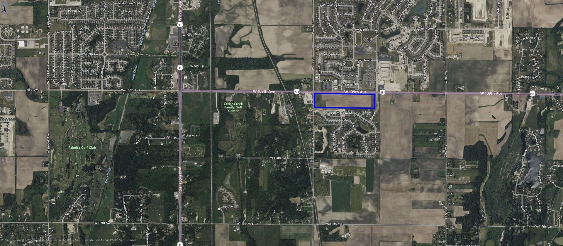 Route 231 & Parrish Avenue, Saint John, IN for sale Building Photo- Image 1 of 4