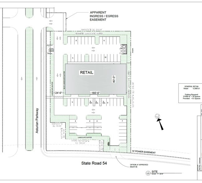 14737 State Road 54, Odessa, FL for lease - Site Plan - Image 2 of 4