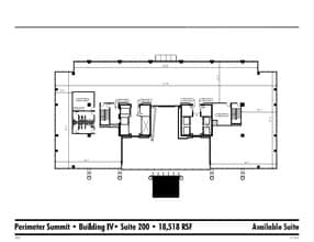 1001 Summit Blvd, Atlanta, GA for lease Floor Plan- Image 1 of 1