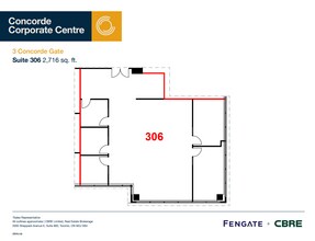 3 Concorde Gate, Toronto, ON for lease Floor Plan- Image 1 of 1
