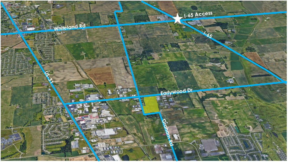 Earlywood Dr & Graham Rd, Franklin, IN à vendre - Aérien - Image 3 de 3