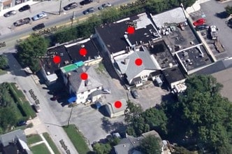 6423 Frederick Rd, Baltimore, MD - Aérien Vue de la carte